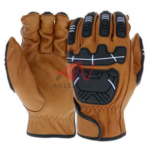 Gants résistants aux chocs en cuir et TPR avec une forte adhérence, pour une utilisation quotidienne - Product Image 6