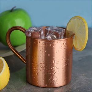 Tazas de Cobre Rústicas para Moscow Mule, Vasos Tradicionales para Beber Moscow Mule, Artículos de Bar Hechos a Mano, Utensilios de Cocina para Entretener, Colección al por Mayor - Product Image 1
