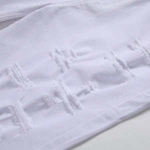 Shorts de Mezclilla Rectos con Lavado Ácido Personalizados para Hombre, Transpirables, Estilo Urbano de Verano con Decoración de Cristales y Logotipo Personalizado Estilo Y2K - Product Image 5