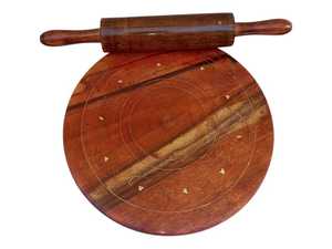 Premium Wooden Chakla Belan Set for Roti and Chapati Making - Product Image 1