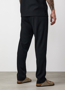 Custom Wholesale Blank Plus Size Cotton <b>Jogger</b> Sweatpants <b>Stacked</b> Sweat Loose Pants Men Straight Leg Sweatpants - Product Image 5