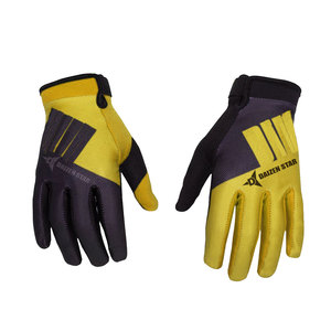Daizen Star Full Finger Racing Gloves Polyurethane Coated Mono Print Nylon Non-Slip Motocross Outdoor Unisex Hook Loop Closure - Product Image 1