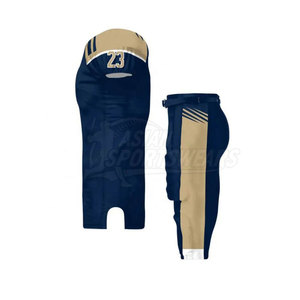 Tenue de football américain de qualité supérieure, tissu extensible, maillot et pantalon confortables, équipement d'entraînement athlétique prêt à l'emploi - Product Image 3
