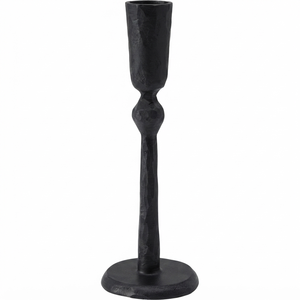 Elegant <b>Black</b> Iron <b>Candlestick</b> Holders Set of 3 for Home Wedding Christmas Decoration Durable Metal Candle Holders - Product Image 6