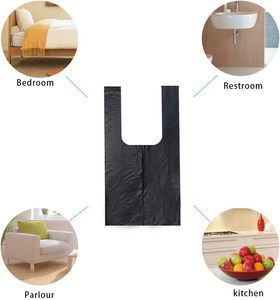 ถุงขยะพร้อมที่จับถุงขยะในครัวแผ่นรองของเสียแข็งแรงสำหรับห้องน้ำห้องครัวสำนักงาน - Product Image 4