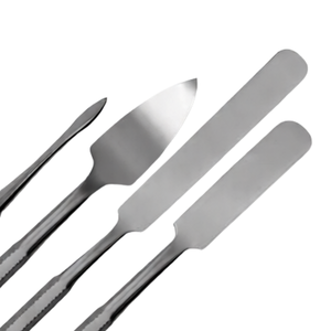 4 Pcs Wax Spatula <b>Clay</b> Sculpting Carver Set Double Ended Dental Lab <b>Modeling</b> Tools Stainless Steel 7.5 Inch Kit - Product Image 3