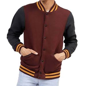 Veste de baseball en laine chenille brodée de style vintage de haute qualité 2025 pour hommes, à capuche, avec logo personnalisé, pour l'hiver - Product Image 5