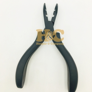 Nuevas Pinzas para Extensiones de Cabello con Logotipo, Agarre Fuerte, Acero Inoxidable de Grado Quirúrgico, Pinzas para Extensiones de Cabello, Abridor de Anillos Micro Nano - Product Image 5