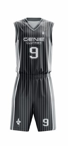 Uniforme de Baloncesto al Por Mayor a Precio OEM, Uniforme Deportivo Transpirable 100% Poliéster, Uniforme de Baloncesto Unisex - Product Image 4