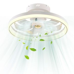 Ventilatore da Soffitto LED con Luce da 60W, Lampada a Sospensione da 19,7 Pollici, Ventilatore a 6 Velocità, Regolazione Colore Luce 3000-6500W - Product Image 1