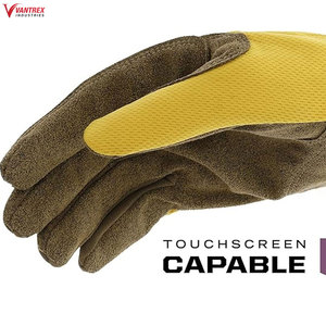 Gants de travail en cuir longs résistants à la chaleur personnalisés avec manchette de sécurité, légers, durables, de haute qualité, service OEM, Pakistan - Product Image 4