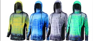 Camisa de Pesca para Hombre, Ligera, de Manga Larga, con Tela Transpirable de Secado Rápido y Protección UPF en el Pecho - Product Image 3