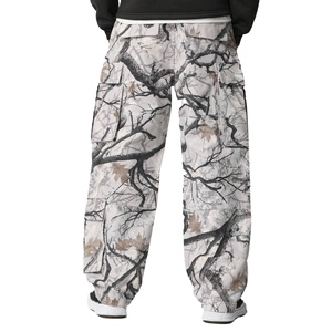 Wholesale <b>Top</b> Quality Men's <b>Camo</b> Cargo Jeans Straight Leg Printed Trousers Mid Waist Casual Plus Size Pants - Product Image 2