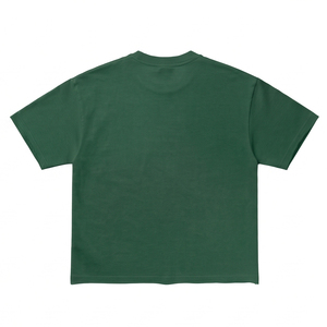 เสื้อยืดสตรีทแวร์ทรงโอเวอร์ไซส์สำหรับผู้ชาย พิมพ์ลายแบบซับลิเมชั่นด้านหน้า น้ำหนัก 220 กรัม ทรงไหล่ตก ผ้าหนาเรียบๆ ขายส่ง - Product Image 2