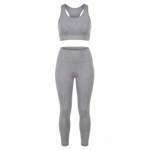 Ensemble de yoga pour femmes de haute qualité, design unique, vêtements de sport et d'entraînement, tenues de fitness, vente directe usine - Product Image 1