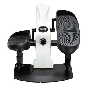 Cyclette Ellittica Pieghevole Non Elettrica YF Bianca e Blu in ABS e Ferro, Modello da Palestra per Uso Domestico - Product Image 1