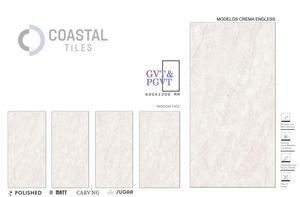 กระเบื้องพอร์ซเลนขัดเงาคุณภาพเยี่ยม ขนาด 9 มม. 600x1200 มม. / 24x48 ดีไซน์คลาสสิกทันสมัย เกรด A พรีเมียม กระเบื้องทนไฟ - Product Image 4