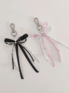 Handmade Embroidery Beaded Keychain with Intricate Floral Beadwork Decorative <b>Bag</b> Charm Elegant <b>Key</b> <b>Ring</b> Gift for Women - Product Image 3