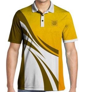 Camiseta Polo Deportiva Antiarrugas de Primera Calidad Fabricada por OEM, con Logotipo Personalizado al por Mayor, 100% Poliéster, Camiseta de Golf - Product Image 1