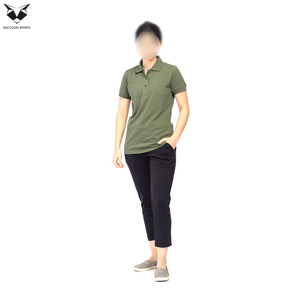 Camiseta Polo de Golf para Mujer con Logotipo Personalizado al por Mayor, de Secado Rápido, Deportiva, de Manga Corta, Ajustada - Product Image 2