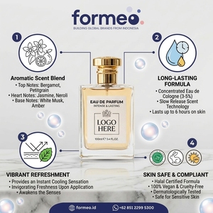 Perfume EDP, Fabricante OEM ODM, Perfume Corporal de Larga Duración de 100 ml, Más de 1500 Opciones de Fragancia, Marca Privada - Product Image 1