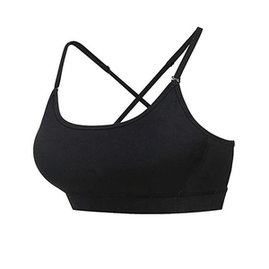 Vente en gros de soutiens-gorge de sport sans couture pour femmes, de haute qualité, respirants, confortables, à séchage rapide, en spandex/nylon, service OEM - Product Image 1