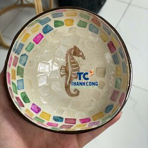 Artículos Populares: Cuencos Ecológicos de Cáscara de Coco, Suministro a Granel, Marco de Mosaico de Caballito de Mar Hecho a Mano, Proveedor de Vietnam, Calidad - Product Image 1
