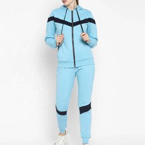 Chándal de Mujer de Primera Calidad, Última Moda, Liso, Teñido, 100% Algodón, con Cierre Completo y MOQ Bajo - Product Image 1