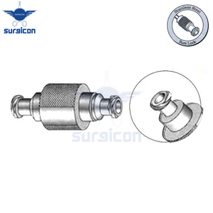 Dispositivo de Sujeción de 34.7 mm de Longitud con Bloqueo Seguro, Dispositivo Quirúrgico de Acero Inoxidable con 6 mm de Diámetro Exterior y 4 mm de Diámetro Interior - Product Image 2