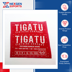 Étiquettes en cuir PU écologiques de haute qualité, disponibles en grande quantité, avec option de logo personnalisé au prix le plus bas du marché - Product Image 5