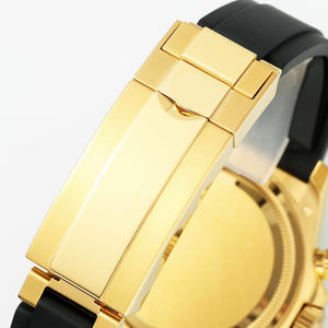 Reloj mecánico de lujo para hombre, automático, de alta calidad, con correa de caucho, diseño moderno, 40 mm, deportivo, con cristal de zafiro, de la marca C+ Factory. - Product Image 5