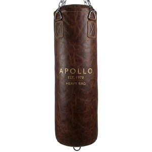 Sacs de frappe robustes 100% cuir vintage - Tailles personnalisées pour l'entraînement et le MMA, logo personnalisé avec chaîne métallique - Product Image 2