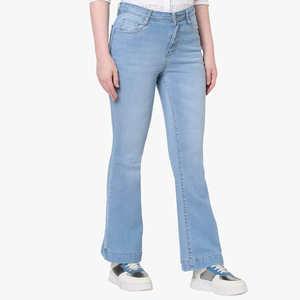 Servicio OEM, Entrega Rápida, Pantalones Vaqueros para Mujer, Empaque Personalizado, Suministro en Línea, Precio Bajo, Pantalones Vaqueros para Mujer, Precio Razonable - Product Image 3