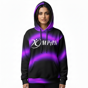 Hoodie unisexe surdimensionné de style streetwear haut de gamme avec impression par sublimation intégrale pour les marques de mode modernes - Product Image 1