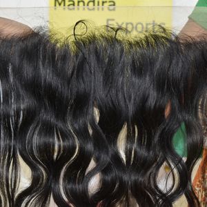 100% cheveux vierges couleur naturelle 8-32 pouces de long Bodywave 13*6 en dentelle transparente ainsi que HD dentelle suisse cheveux de temple brésilien - Product Image 3