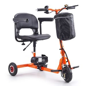 Scooter Eléctrico Portátil Plegable de 3 Ruedas, Largo Alcance de 12 Millas, Todoterreno, para Personas Mayores y con Discapacidad - Product Image 1