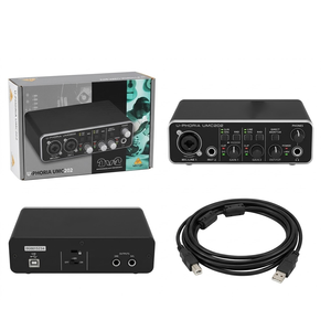 HUASHENG USB Audio Interface Midas Mic Preamplifier Sound <strong>Card</strong> for Bassoon Players - Product Image 4
