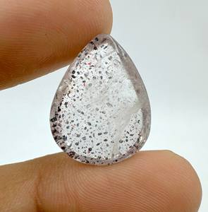 Cabujón de piedra preciosa Super Siete natural de 25.00 quilates, cabujón Super Siete de buena calidad para la fabricación de joyas, tamaño 23X18X9MM - Product Image 4