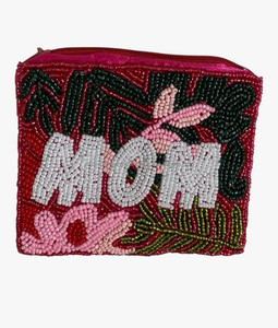 Wholesale Mini Beaded coin pouch Compact enough to hold lip balm breath mints or safety pins for quick touch-ups and other uses - Product Image 4
