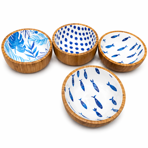 Cuenco decorativo de madera natural, hecho a mano, pulido, ecológico, duradero, de lujo, moderno, para decoración del hogar y de la mesa, ideal para regalo. - Product Image 1