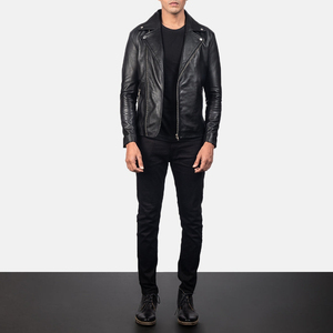 Veste en cuir de qualité supérieure au meilleur prix, veste en cuir personnalisée pour hommes, fabriquée au Pakistan, veste en cuir tendance - Product Image 6