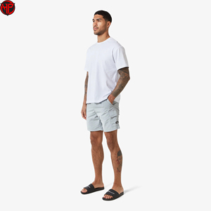 Pantalones Cortos Casuales de Secado Rápido para Hombre, Cintura Media, con Bolsillos, Tejidos, Tipo Bermuda, para Uso Diario al Aire Libre, Estilo Cargo - Product Image 6