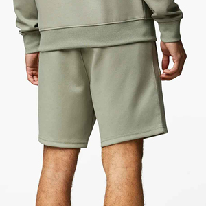 Shorts de sport pour hommes, 5 pouces, logo personnalisé, couleur unie, taille oversize, vêtements de sport pour hommes, fabriqués au Pakistan, service OEM. - Product Image 2