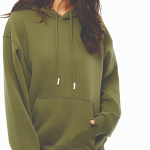 <b>Drop</b> Shoulder Women's Hoodies Sweatshirts With Kangaroo Pocket Style Custom Logo Printing Pullover Hoodie Ladies - Product Image 4