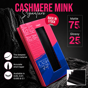 CharmLash Bandejas de Pestañas de Visón Cachemira de Venta Caliente 0.5 0.7 0.10 Suaves Naturales Largas 4-25mm de Longitud 28 Filas OEM/ODM - Product Image 1