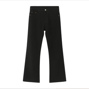 Jeans de Mezclilla para Hombre - Versión Coreana, Lavado Claro, Pierna Recta, Casual, Cintura Media, Transpirables, Varios Colores, que Estilizan la Pierna - Product Image 4