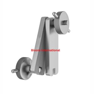 เครื่องบดกระดูกอ่อนกูบิชคุณภาพสูงแบบแมนนวลสำหรับขายส่ง เครื่องมือผ่าตัดหู คอ จมูก ทำจากสแตนเลส - Product Image 2