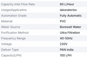 Sistema de Purificación de Agua Ultrapura de Alta Eficiencia para Laboratorio, Monitoreo Inteligente, Filtración Multicapa para un Rendimiento Constante - Product Image 4
