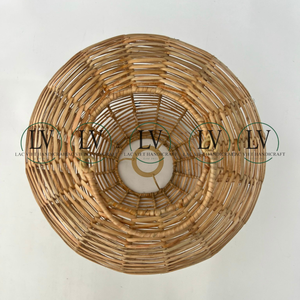 Wholesale Natural <b>Rattan</b> <b>Lantern</b> with Handle Decorative Candle <b>Lantern</b> for Table Decor & Centerpieces made in Vietnam - Product Image 2