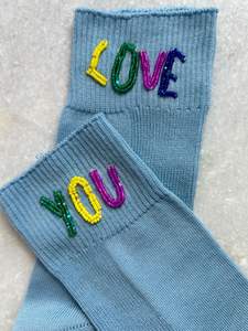 Applique brodée à la main avec motif de mots, en perles de verre, pour pull en cachemire, vêtement, accessoire de mode, patch alphabet à coudre - Product Image 3